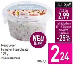 Sutterlüty Neuburger Feinster Fleischsalat Angebot