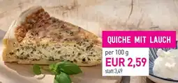 Sutterlüty Quiche mit lauch Angebot