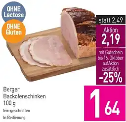 Sutterlüty Berger Backofenschinken Angebot