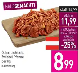Sutterlüty Österreichische Zwiebel Pfanne Angebot