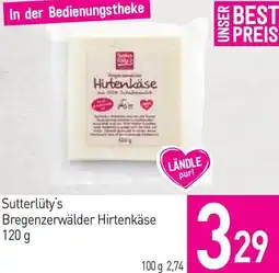 Sutterlüty Sutterlüty's Bregenzerwälder Hirtenkäse Angebot