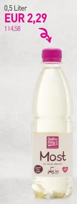 Sutterlüty Sutterlüty's Most Angebot