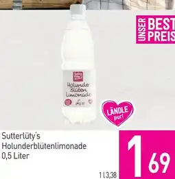 Sutterlüty Sutterlüty's Holunderblütenlimonade Angebot