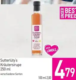 Sutterlüty Sutterlüty's Kräutersirupe Angebot