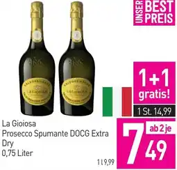 Sutterlüty La Gioiosa Prosecco Spumante DOCG Extra Dry Angebot