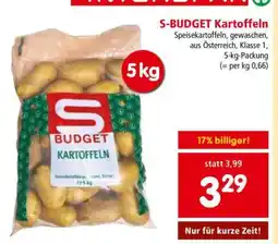 Interspar S-BUDGET Kartoffeln Angebot