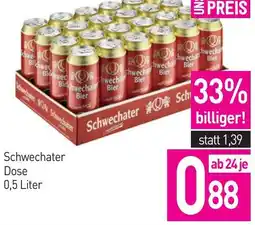 Sutterlüty Schwechater Dose Angebot