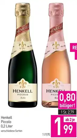 Sutterlüty Henkell Piccolo Angebot
