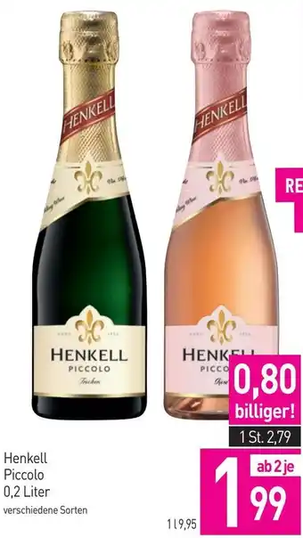 Sutterlüty Henkell Piccolo Angebot