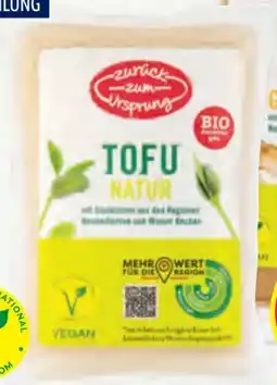 Hofer Zurück zum Ursprung Bio-Tofu Angebot