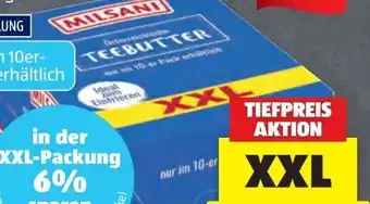 Hofer Milsani Teebutter Angebot