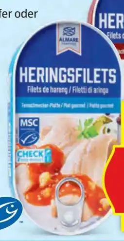 Hofer Almare Heringsfilets Angebot