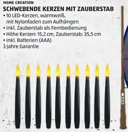 Hofer Schwebende LED Deko Kerzen Angebot