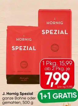 Spar J. Hornig Kaffee Spezial Angebot