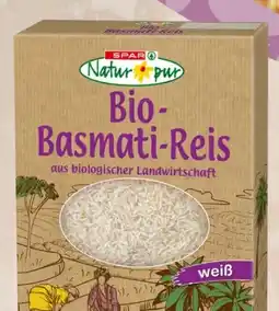 Spar Spar Natur pur Bio-Basmatireis Angebot