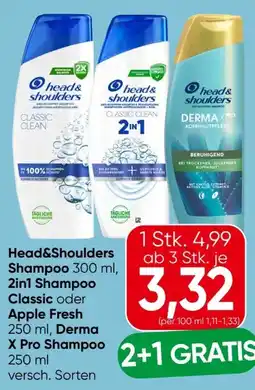 Eurospar Head & Shoulders Shampoo Angebot