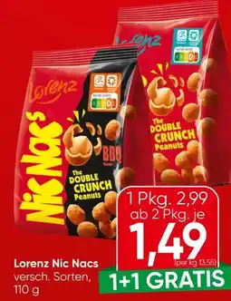 Spar Lorenz Nic Nacs Erdnüsse Angebot
