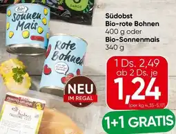 Eurospar Südobst Bio-rote Bohnen Angebot