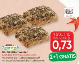 SPAR Gourmet Spar Natur pur Bio-Kürbiskernweckerl Angebot