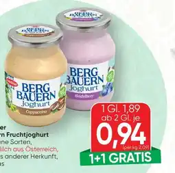 SPAR Gourmet Schärdinger Bergbauern Joghurt Angebot