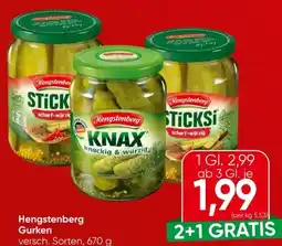 Eurospar Hengstenberg Gurken Angebot