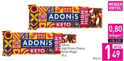 Sutterlüty Adonis High Protein Peanut Butter Riegel Angebot