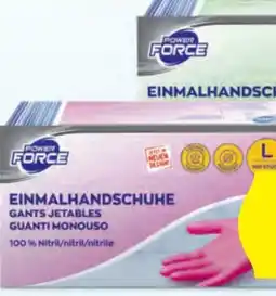 Hofer Power Force Einweghandschuhe Nitril Angebot