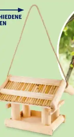 Hofer Belavi Holz Vogelfutter Station Angebot
