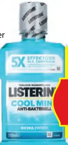 Hofer Listerine Mundspülung Cool Mint Angebot