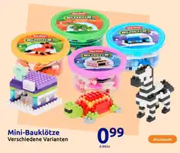 Action Mini-Bauklötze Angebot