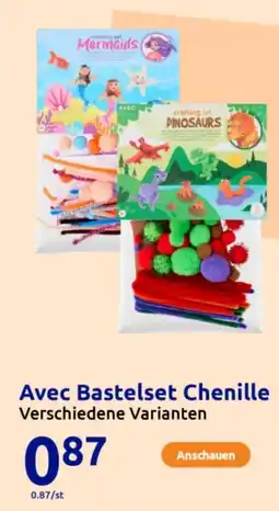 Action Avec Bastelset Chenille Angebot