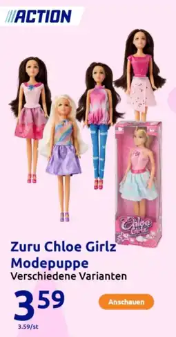 Action Zuru Chloe Girlz Modepuppe Angebot