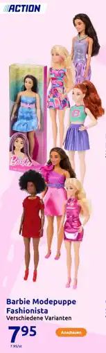 Action Barbie Modepuppe Fashionista Angebot