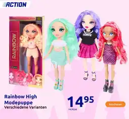 Action Rainbow High Modepuppe Angebot