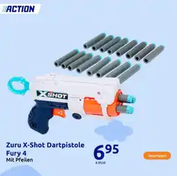 Action Zuru X Shot Dartpistole Fury 4 Angebot
