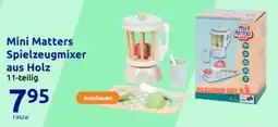 Action Mini Matters Spielzeugmixer aus Holz Angebot