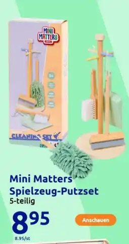 Action Mini Matters Spielzeug Putzset Angebot