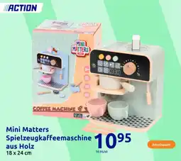Action Mini Matters Spielzeugkaffeemaschine Angebot