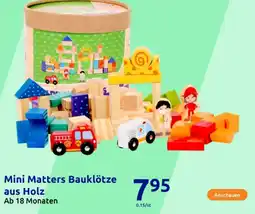 Action Mini Matters Bauklötze Angebot