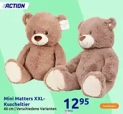 Action Mini Matters XXL Kuscheltier Angebot