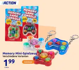Action Memory Mini Spielzeug Angebot