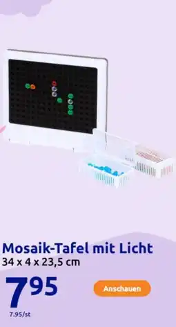Action Mosaik Tafel mit Licht Angebot