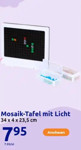 Action Mosaik Tafel mit Licht Angebot