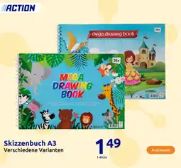 Action Skizzenbuch A3 Angebot