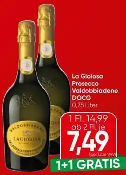 Eurospar La Gioiosa Prosecco Valdobbiadene DOCG Angebot
