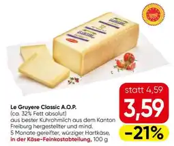 Eurospar Le Gruyere Classic A.O.P Angebot