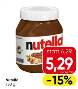 Eurospar Nutella Angebot