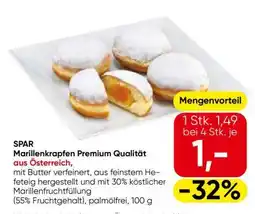 Eurospar SPAR Marillenkrapfen Premium Qualität aus Österreich Angebot