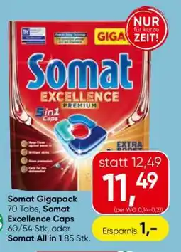 Eurospar Somat Gigapack Angebot
