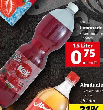 Lidl Keli Limonade 1,5 Liter Angebot